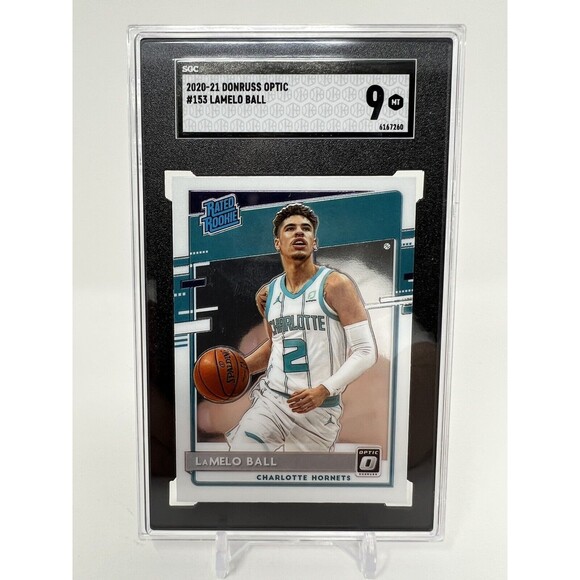 Other - 2020-21 Donruss Optic #153 LaMelo Ball Charlotte Hornets RC Rookie SGC 9 MINT
